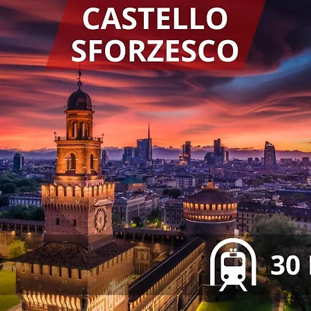 Linate-m4 - Near Metro With Free Wifi & Netflix Appartement